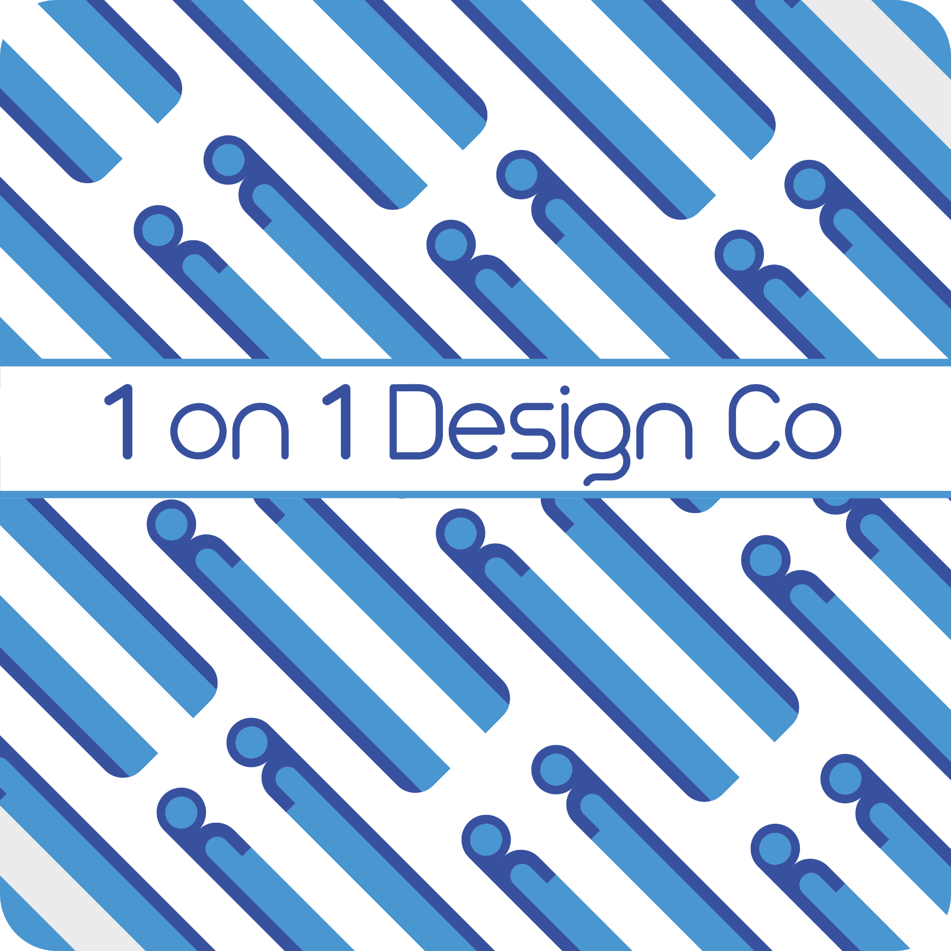 1 on 1 Design Co logo